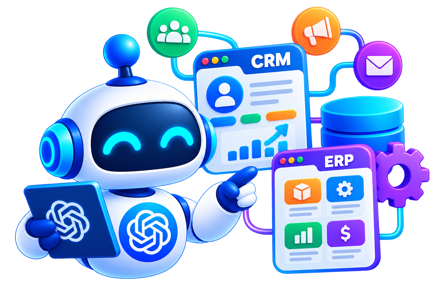 AI-Powered CRM & ERP Solutions